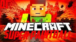 MLG! minecraft super paintball mineplex (episode 1)