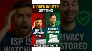 HIDDEN Router Setting Stops ISPs From TRACKING You #shorts