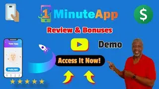 1MinuteApp Review ⭐Demo👷🏽&zwj;♀️BONUSES 🎁1-Click Mobile App Builder🔥