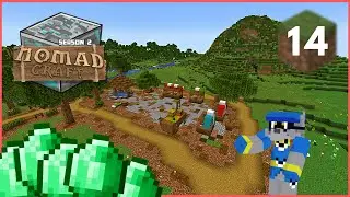 DESIGNING A TOWN CENTER IN MINECRAFT! Nomadcraft SMP Server