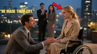 They Set Up the Wheelchair Girl on a Fake Blind Date With the CEO—His Actions Left Them in Tears…