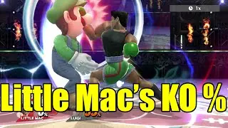 What Percentage Does Little Mac's KO PUNCH Kill At in Super Smash Bros Wii U