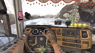 Turbine Wing Carrying Truck Driving | Truck Simulator : Ultimate - Mobile Gameplay