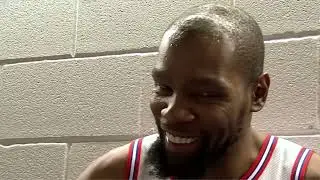 Kevin Durant PostGame Interview | Houston Rockets vs Dallas Mavericks