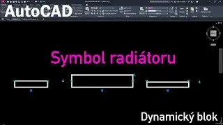 Symbol radiatoru - Symetrický Dynamicky blok