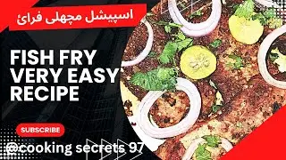 Delicious Chatpati Fish Fry | Secret Masala Fish Fry | Lahori Crispy Fish Fry | Unique Recipe