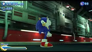 Sonic Generations: Speed Highway Modern - S rank speedrun (1:35)