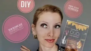 Von blond auf dunkel | Drogerieprodukt | Haare selbst schneiden