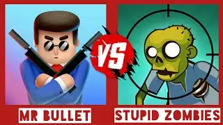 Mr Bullet Vs Stupid Zombies | Gameplay HD | Game Review