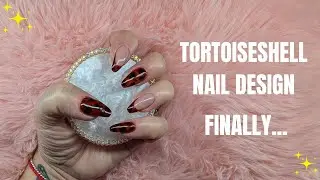 🔥 Viral Tortoiseshell Nail Design | Elegant Fall Nails 2025 💅🍂