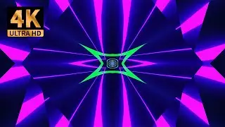 💥 Retro Party VJ Loop 🌟 4K Neon Laser Light DJ Visuals 🌟 No Copyright 💥 Free VFX Motion Graphic