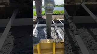 Concrete Pump in Action #construction #concretefloor #concreteconstruction #concretesurface