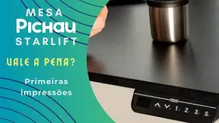 Mesa Pichau Starlift l A standing desk mais barata do mercado, vale a pena?