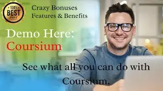 Coursium Commercial 👉Demo Video 🛑 STOP 🛑 Honest Coursium Review 🎁Bonuses🎁​​​ #Review