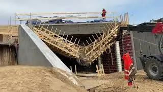 Concrete Bridge removing forms the FAST Way