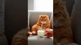 😼 Eat when hungry, drink when thirsty 🥛🐟
