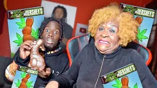 I Gave My Grandma A EDIBLE Without Her Knowing To See How She Would React...