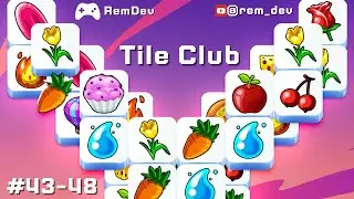 Want to Beat Tile Club Level 43, 44, 45, 46, 47 & 48? Watch this NOW!