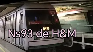 Viaje completo linea 1 en el ns93 2078 con publicidad de H&M