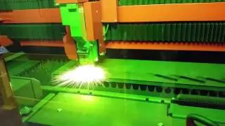 Bystronic BySprint Fiber 6 KW fiber cutting 1 HR Steel