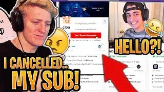 Tfue Got UPSET at Cloakzy and CANCELLED His Subscription to Him After This Happened! - Fortnite