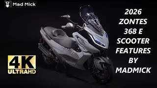 Характеристики электросамоката ZONTES 368 2026 года от MADMICK