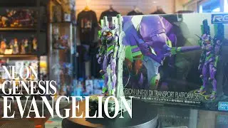 RG EVANGELION 01 DX Transport Platform set / unboxing/ speed build (time-lapse)