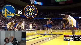 THEY SOLD LAST MIN! AyoTankk Reacts to Golden State Warriors vs. Denver Nuggets Full Game Highlights