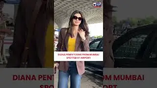 Entertainment News India: Diana Penty spotted at Airport  #bollywood #viral #dianapenty #airport