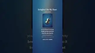 Stringless Like My Heart  #cover #music #song #songlyrics #lyrics