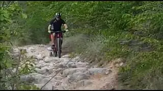 CUA TRAILER - Off-road Single Wheel Bike Trailer 24&rdquo; Test