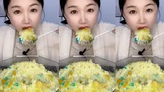 M66 / ASMR MUKBANG ICE EATING SOUNDS FROM THE FROZEN WATER