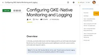 Configuring GKE Native Monitoring and Logging