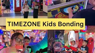 Happy Kids at TIMEZONE SINGAPORE ( Play Games)