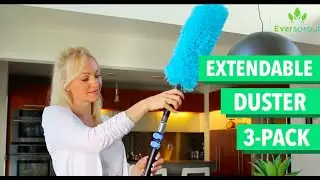 EVERSPROUT Duster 3-PACK - Includes: Cobweb Duster, Feather Duster, Flexible Fan Duster
