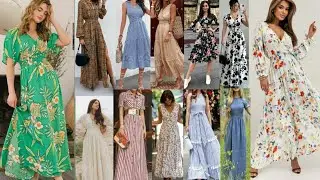 Trending casual printed Maxi Skirts || long and stylish skirts/high and low waisted skirts