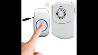 Switch Adapted Wireless Attendant Call Button Alert Chime for People With Limited Hand Function