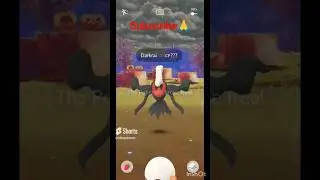 #darkrai😱😱  ALL NEW LEGENDARY DARKRAI IN 🤯🤯POKEMON GO WITH UNKNOWN CP?? #pokemon#pokemongo #trending