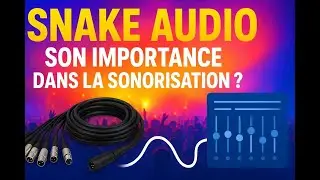 C&rsquo;EST QUOI un snake audio? Son Role dans la sonorisation ? ING Smith