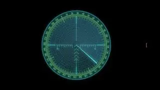Wave Form & Radar  Effects on Green Screen 1080p-HD