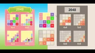 2048 Classic Number Merge