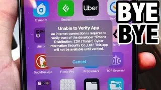 ПОПРОЩАЙТЕСЬ с приложением, которое невозможно проверить / чёрным списком! (iOS 16&ndash;15)