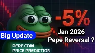 🔥 PEPE Coin Crash -5% 😱 | Jan 2026 Big Reversal Coming? | PEPE Price Prediction 🔥