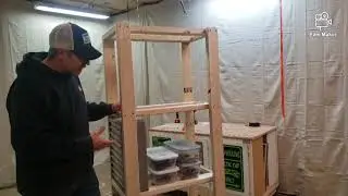 DIY Rolling Hardware Cart
