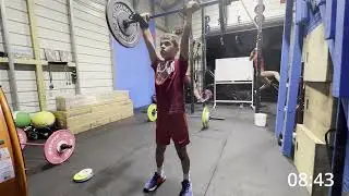 Family Thrusters, Toes-to-Bar & Muscle-Ups &mdash; Full Workout Together