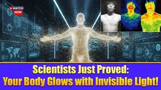 Humans may emit a visible light that disappears upon death