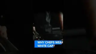 Why Chef Wear White Caps? 🤔🤔 #shorts