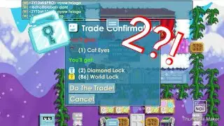 SELLING MY CAT EYES! | GROWTOPIA