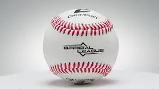 Champro Official League Baseball - Full Grain Leather Cover