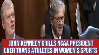 John Kennedy SHREDS NCAA President Over Trans Athletes in Women&rsquo;s Sports!